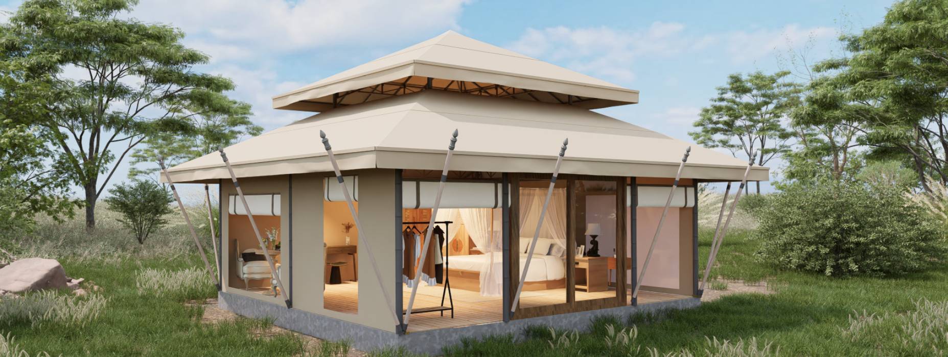 云城区户外野奢帐篷